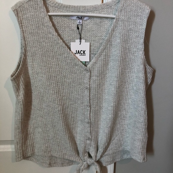 BB Dakota Knot Top Tie Front - Picture 1 of 8